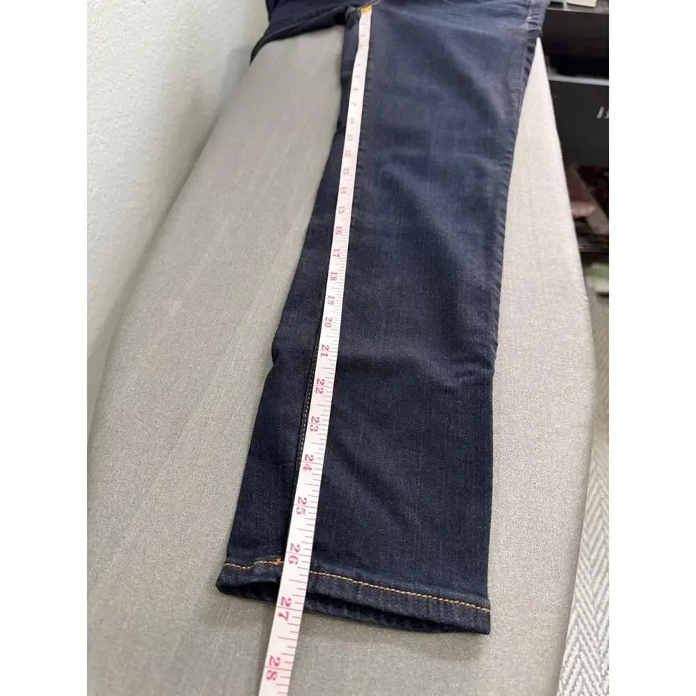 American Eagle Outfitters Jegging Jeans Super Stretch Dark Wash Women's 12 Short - Picture 12 of 12